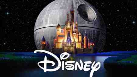 Disney logo, Disney castle, Star Wars Death Star