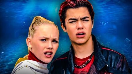 Malachi Barton as Victor, Freya Skye as Nova in Disney Zombies