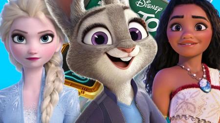 Elsa Frozen, Judy Zootopia, Moana
