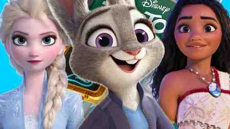 Elsa Frozen, Judy Zootopia, Moana