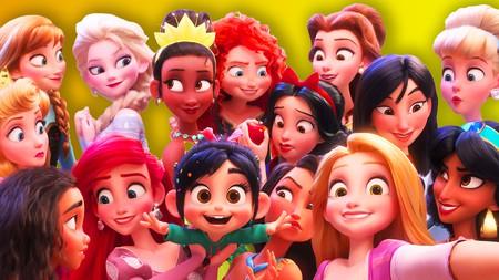 Disney Princess Lineup From Wreck it Ralph 2