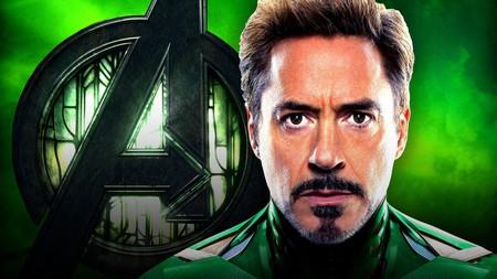 Avengers logo, Robert Downey Jr.