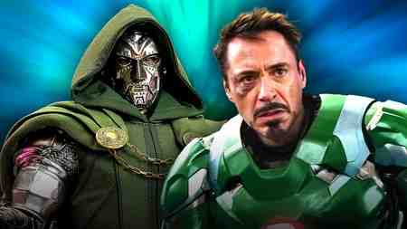 Doctor Doom, Robert Downey Jr. as Tony Stark.