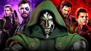 Doctor Doom, Avengers movie posters.