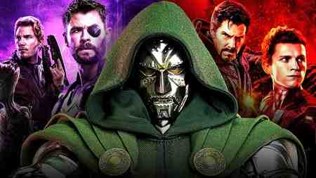 Doctor Doom, Avengers movie posters.