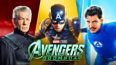Magneto, Captain America, Mister Fantastic