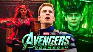 Scarlet Witch, Captain America, Loki