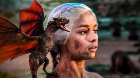 Game of Thrones Daenerys Targaryen with dragon