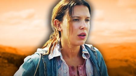 Millie Bobby Brown as Eleven in Stranger Things Finale