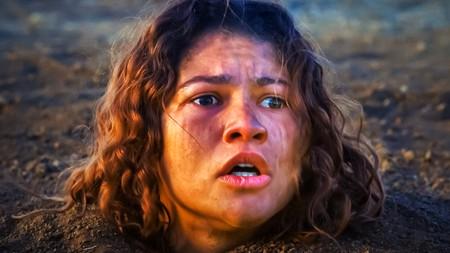 Zendaya as Rue in Euphoria Season 3 Episode 5 ending
