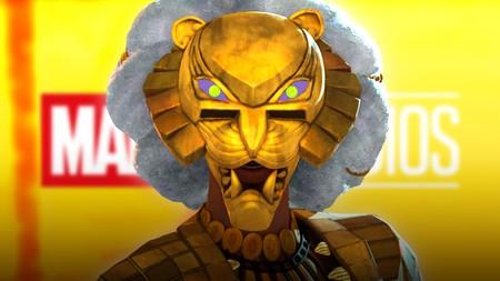 The Lion in Eyes of Wakanda, Marvel Studios logo