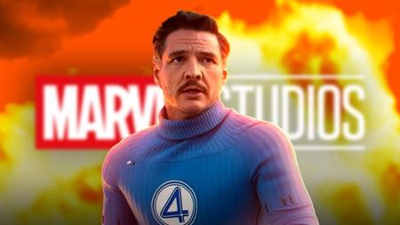 Pedro Pascal as Reed Richards, Marvel Studios logo