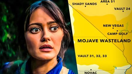 Fallout TV Show map, Lucy face