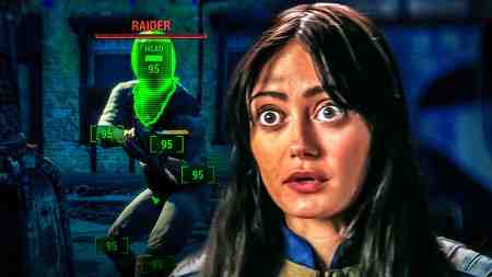 Fallout show Ella Purnell, VATS HUD