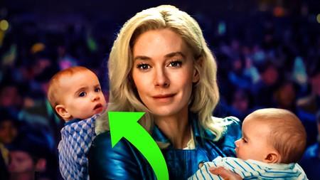 Fantastic Four First Steps Sue Storm with babies
