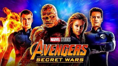 Fantastic Four 2005 movie actors, Avengers Secret Wars logo