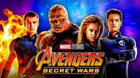 Fantastic Four 2005 movie actors, Avengers Secret Wars logo