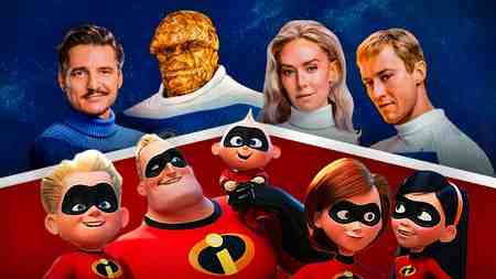 Fantastic Four and Incredibles heroes