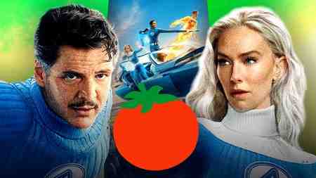 Fantastic Four First Steps cast, Rotten Tomatoes logo