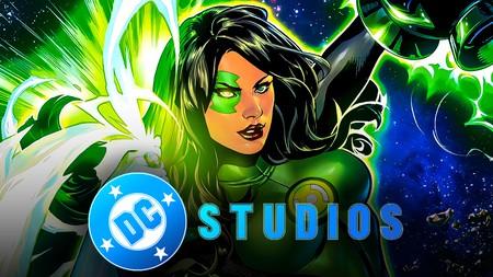 Jessica Cruz's Green Lantern, DC Studios logo.