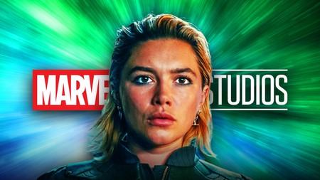 Florence Pugh Yelena Belova, Marvel Studios Logo