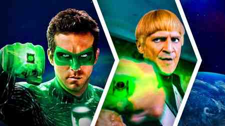 Ryan Reynolds Green Lantern, Nathan Fillion Green Lantern