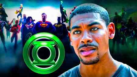 Aaron Pierre, Green Lantern symbol
