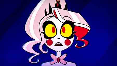 Charlie Morningstar face in Hazbin Hotel