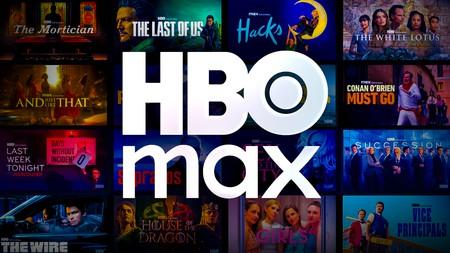 HBO Max logo, tv show posters