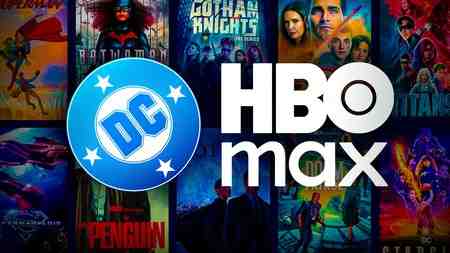 DC HBO Max logos