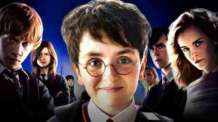 Live action versions Ron Weasley, Ginny Weasley, Harry Potter, Neville Longbottom, Hermione Granger.