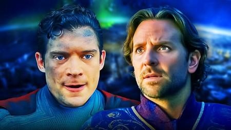 Bradley Cooper Jor-El and David Corenswet  Superman in 2025 movie