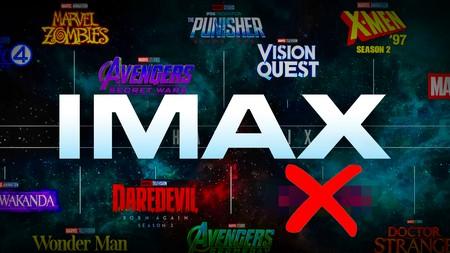 IMAX, Marvel movie and TV logos