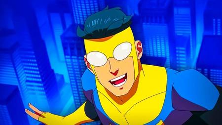 Invincible Mark Grayson smiling in costume