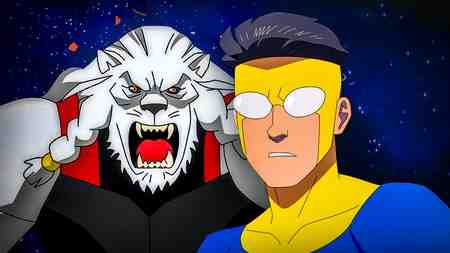 Invincible Mark Grayson and Battle Beast