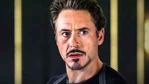 Robert Downey Jr as Iron Man's Tony Stark