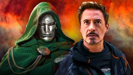 Doctor Doom and Robert Downey Jr. as Tony Stark.