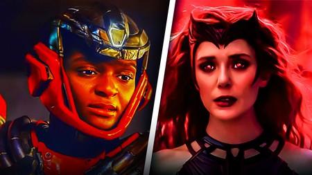Riri from Ironheart and Wanda from WandaVision