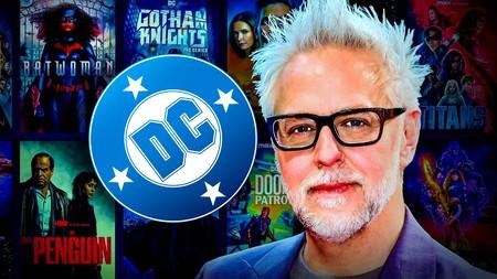 James Gunn, DC logo, DC superhero tv show promotion