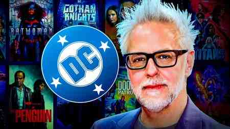 James Gunn, DC logo, DC superhero tv show promotion