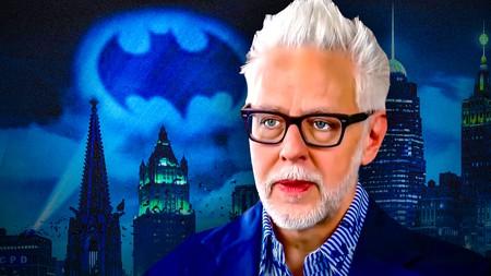 James Gunn, Gotham skyline with Bat-Signal