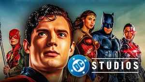 David Corenswet Superman, DC Studios logo.