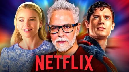 Milly Alcock in Sirens, James Gunn, David Corenswet as Superman, Netflix logo