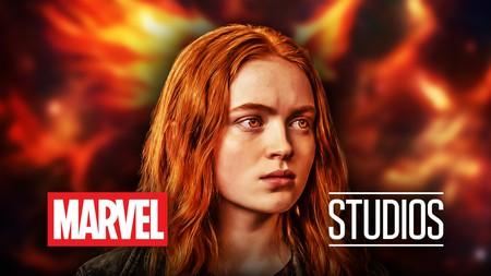 Sadie Sink's Jean Grey, Marvel Studios logo.