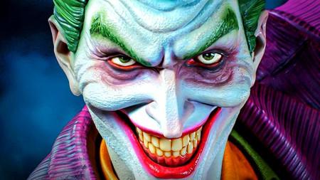 Joker close-up of face