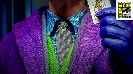 Close up of Joker's costume