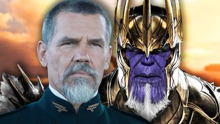 Josh Brolin; Thanos with a white beard