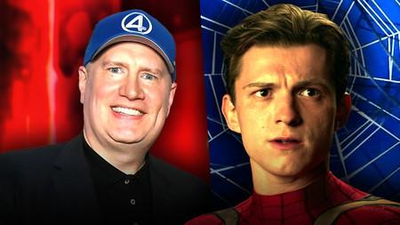Kevin Feige, Tom Holland as Spider-Man