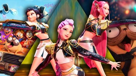 KPop Demon Hunters, Mitchells Vs The Machines Family and Dog