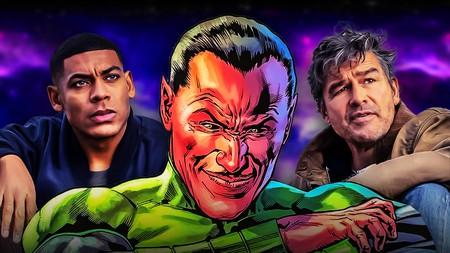John Stewart Green Lantern, Hal Jordan, Sinestro.